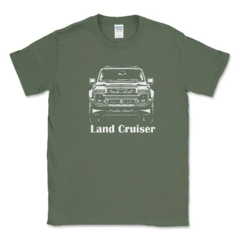 Toyota 2025 Land Cruiser T-shirt-Licensed Toyota Merchandise Cotton Top Polyester, Tshirt, Shortsleeve