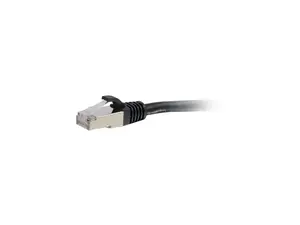 C2G 12ft Cat6 Snagless Shielded (STP) Network Patch Cable - Black