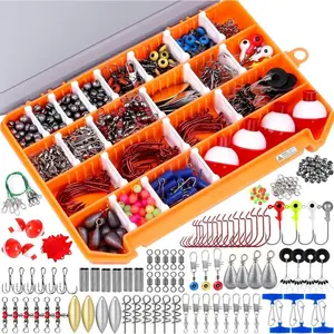 Fishing Lures, All-in-One Fishing Tackle Box with Tackle Included, Fishing Gear Lure Bait Accessories Kit for Freshwater Bass, Trout, Ideal Fishing Gifts for Men, Father, Beginners