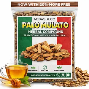 5oz Palo Mulato Bursera Simaruba, Gumbo limbo Palo Jiote, Naked Indian, Carate, Jiñocuabo, Mulatto Stick, Chaká, Mastic, Gumbo Limbo - Indio Desnudo Mexican Herbal Bark Tea IMPORTED FROM MEXICO