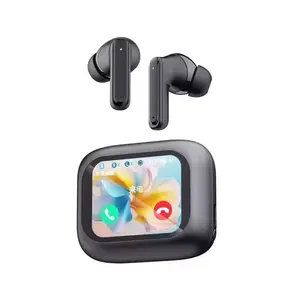 Bluetooth 5.4 Ear Buds Wireless - Touch Screen Earbuds for iPhone/Android with Noise Active Noise Cancelling, USB Charging Case, and ENC Call