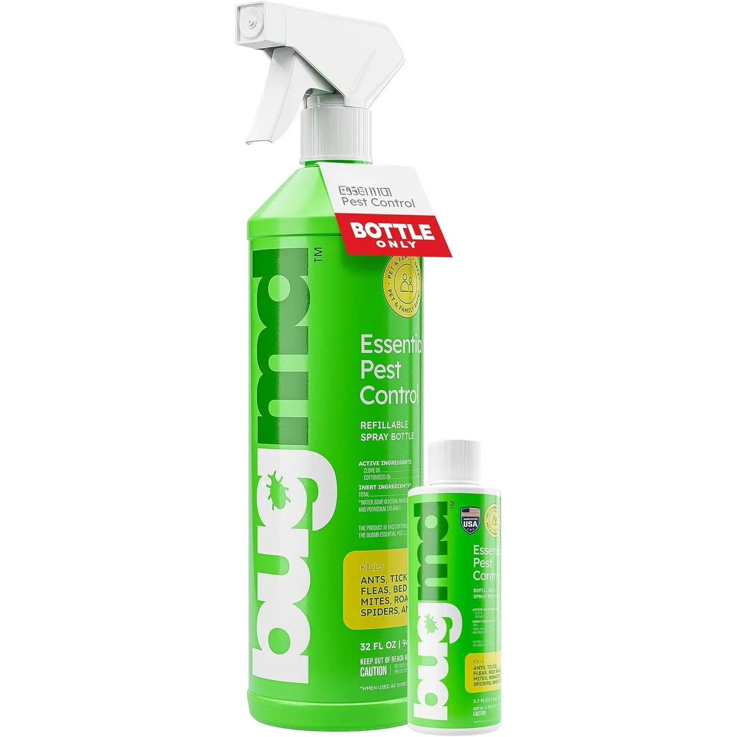 Ant & Spray Concentrate 3.7 oz and Empty Refillable Spray Bottle 32 oz. Ant & Spray Concentrate 3.7 oz and Empty Refillable Spray Bottle 32 oz.