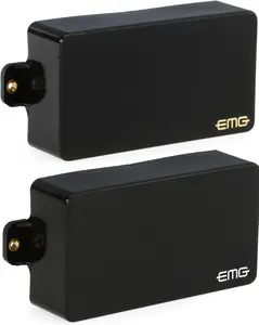 EMG ZW Zakk Wylde Signature Humbucker Guitar Pickup Set, Black