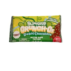 Crunch-Os Bar Scented Slime Toy Dubai Chocolate Cookies N' Cream Fruity Pops