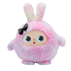 AI Smart Interactive Plush Toy,Talking ,eyes light up AI Robot, Kids Gift, Electronic Pet Companion for Children,Stuffed Toys,Robot toy, Interactive toy,,summervibes, funny bunny doll