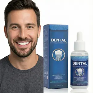 Tooth Armor 2Pc Liquid Drops - Nano Hydroxyapatite Repair Serum for Stronger Brighter Teeth, Relieves Sensitivity & Provides Antibacterial Care, 60 ml/2 fl oz - Whitening, Oral