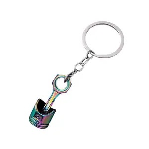 Creative Engine Piston Keychain For Men Gifts Pendant  Metal KeyChain Car Sales Store Event Gift  K5278