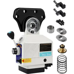 X-Axis Power Feed for Milling Machine, 450 in-lb Torque, 0-200RPM, 110V, Benchtop Milling Machine Feed, Fits 5/8" Shaft Table, Power Milling Machines for Bridgeport and Knee Mills