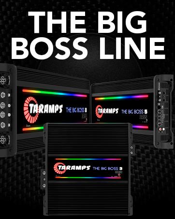Taramps TS 1200x4 Amplifier Car Audio 1200W RMS 2 Ohms 4 Channels 2 Bridged Channels, Full Range Crossover Fixed RCA/Wire Input - Multichannel Class D