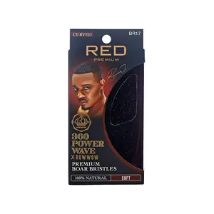 RED by KISS BOW WOW X 360 Power Wave Soft Boar Brush