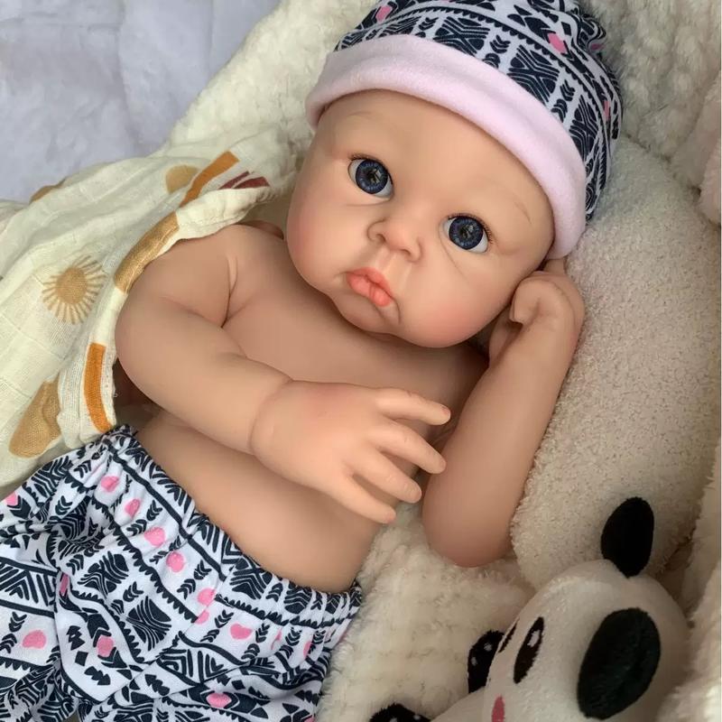 [Drink Wet System] Mayfair Baby Doll 20Inch / 7.6lb Full Body Silicone Reborn Baby Doll Girl & Boy Soft Body Baby Doll With Accessories