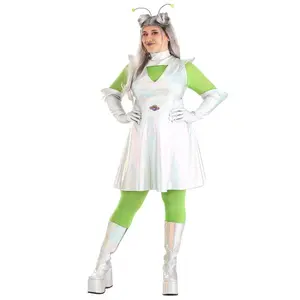 Women's Plus Size Outer Space Alien Costume