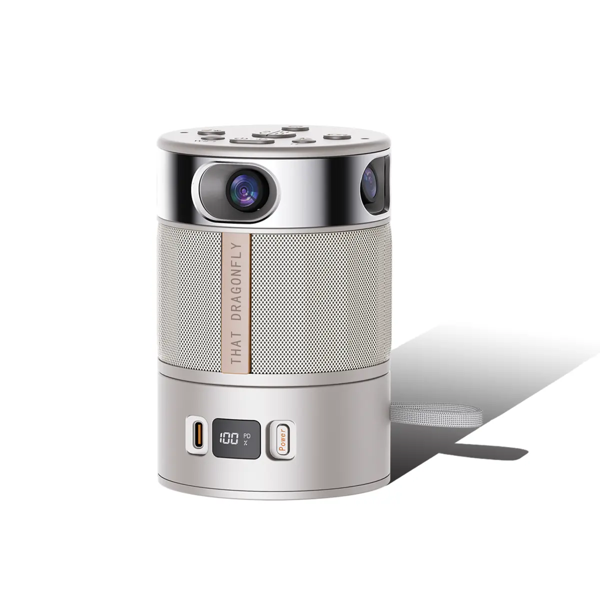 Conference Room Camera System with AI Speaker Tracking, 3-in-1 AV Integration, Dual Display Modes, 360° Panoramic View for Remote Meetings