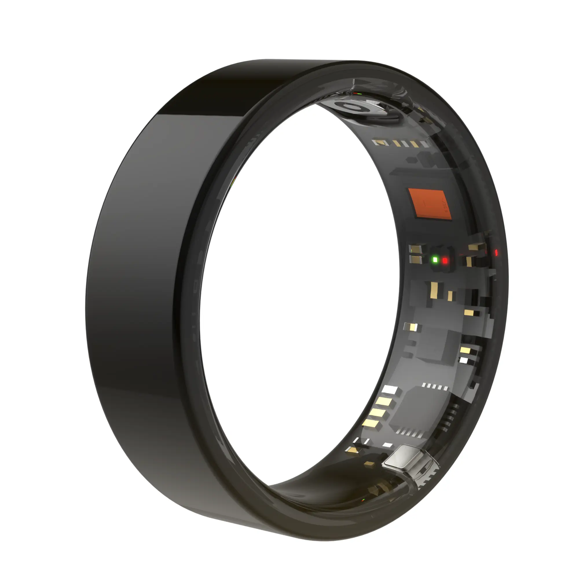 Smart Ring with Sleep and Activity Tracking, Heart Rate, HRV and SpO2 Insights, 5ATM Water Resistant, Magnetic Charging, iOS and Android