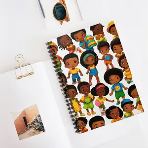 US CHILDREN 3 Spiral Notebook - Ruled Line journal