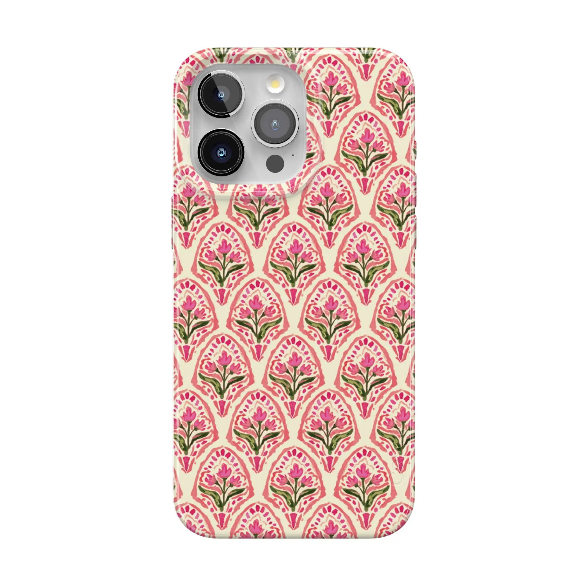 Casely iPhone 15 Pro Max Case | Jenna Palek x Casely | Tulip Tapestry | Compatible with MagSafe | Classic Ultra Thin Design