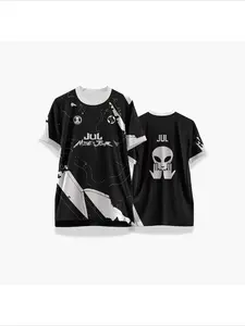 New JUL Football Jersey Men's and Women's Short Sleeved Sports Round Neck T-shirt DP Printed Breathable Football Jersey