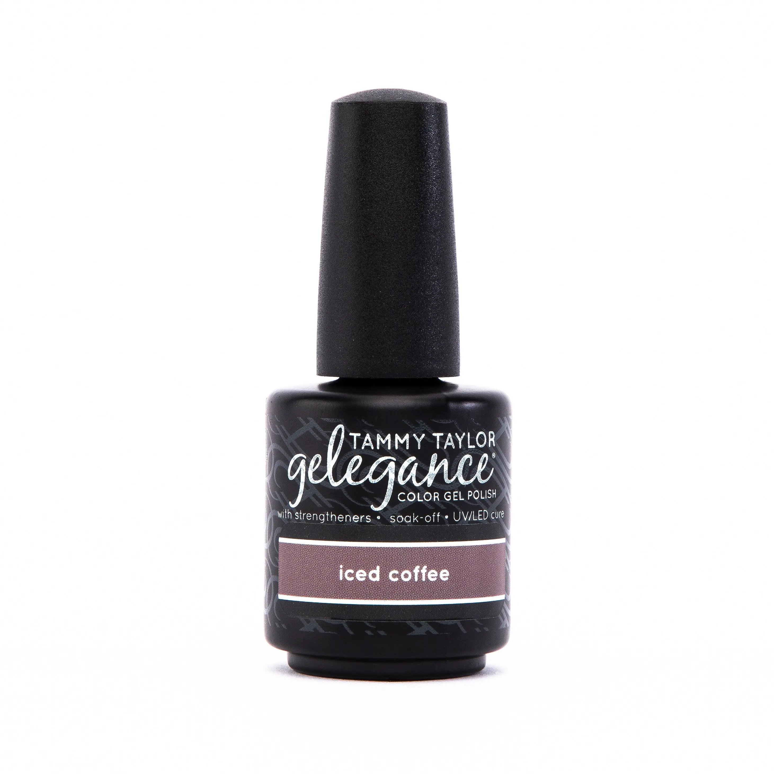Tammy Taylor Iced Coffee Gelegance Gel Polish - Color Gel with Strengthener - Suitable for Nail Care & Manicure
