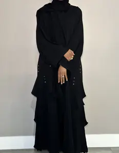 Button Abaya – Contemporary Elegance and Functional Design