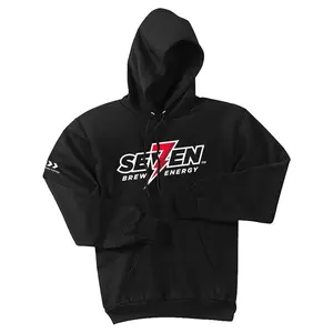 7 Brew Energy Black Hoodie