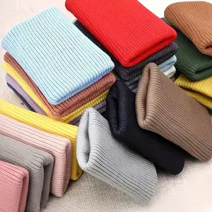 Knitted Ribbed Cuff Material for Sewing Sleeves, Pants Hem, Jacket Sleeves, Hoodie Cuffs, Casual Pant Cuffs, Replace Waistband, Leggings, Arms