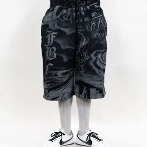 FB County Tatted Up Baggy Fleece Shorts
