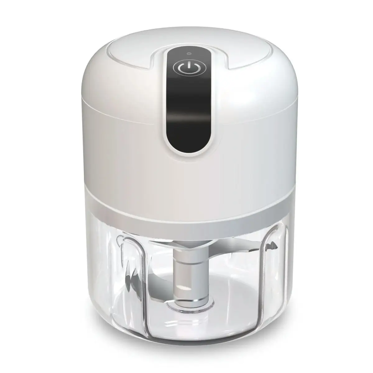Kenro KNR-HG-1023-WHT Wireless Garlic Blender Portable Electric Mini Chopper & Food Processor for Kitchen - White