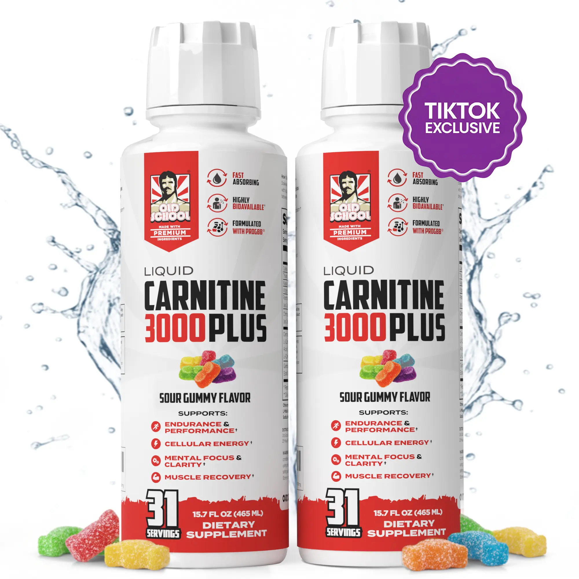 Liquid Carnitine 3000 Plus - 2 Pack