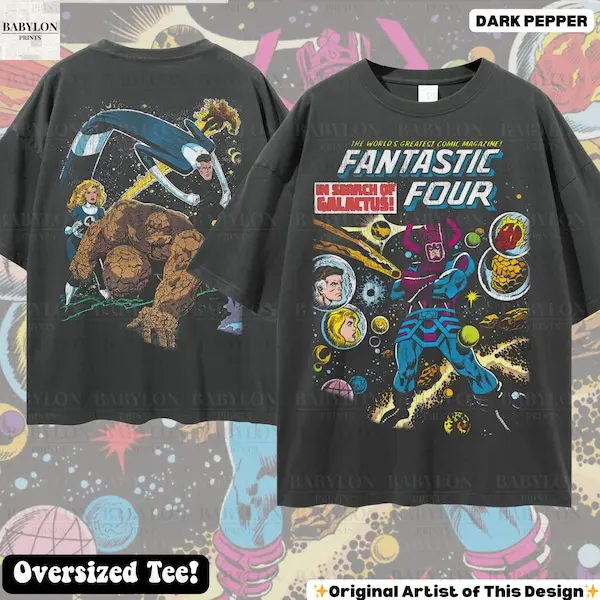 Four T Shirt Vintage Four First Steps Shirt Shirt 4 Comic Tee Reed Richards Sue Storm