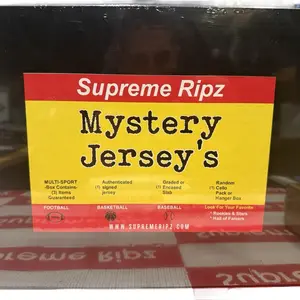 Supremeripz Multi-sport memorabilia jersey box
