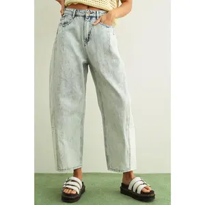 Hollie - Barrel Jeans