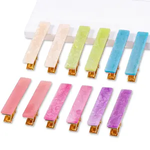 12 count    Barrettes For Women Small Cute Clips For Thick Thin Hair Fashion Decorative Accessories,Sparkling Multicolor