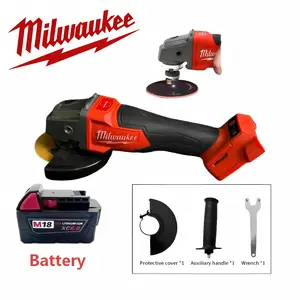 Milwaukee  Cordless Angle Grinder, Brushless for Metal Grinding, Cutting, Construction & Home Improvement