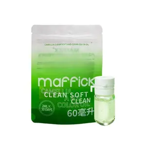 30 Count Makeup Remover Oil Individually Wrapped Camellia Extract Deep Cleaning Gentle Cleanser Oil