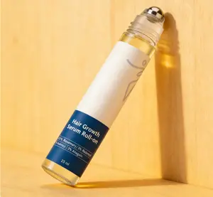 Advanced Hair Density Roll-On Serum 25 ml | 5% Saw Palmetto, 3% Rosemary, 1% Caffeine Herbasome & 3% Fenugreek | Scalp Serum for Reduced Hair Fall | Men & Women