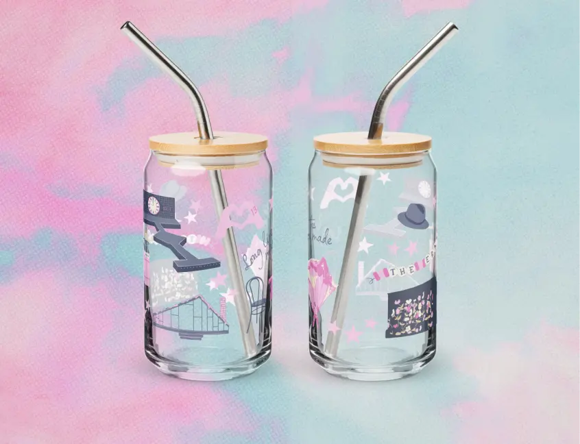 Eras Drinking Glass – Aesthetic Fan Must-Have