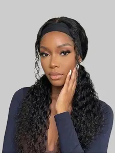 LUMA Heat Resistant Long Wavy Lace Front Synthetic Wig – Cornsilk Style Lace Frontal Wig Natural Looking Wig