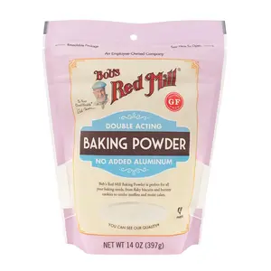 Bob's Red Mill Baking Powder 14 oz (2 Pack) - Double Acting Baking Powder - No Added Aluminum - Baking Powder Double Pack (14 oz each, 28 oz total)