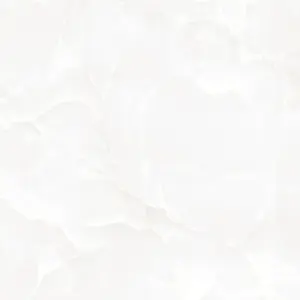 My Luxury Flooring MK GLOSSY Onyx Classic White Porcelain Tiles - 24 x 48 Inch White Onyx Marble Design - Glossy Finish Wall & Floor Use | 15.5 Sq-ft per box | Pallet of 10 Boxes (155 sq-ft)