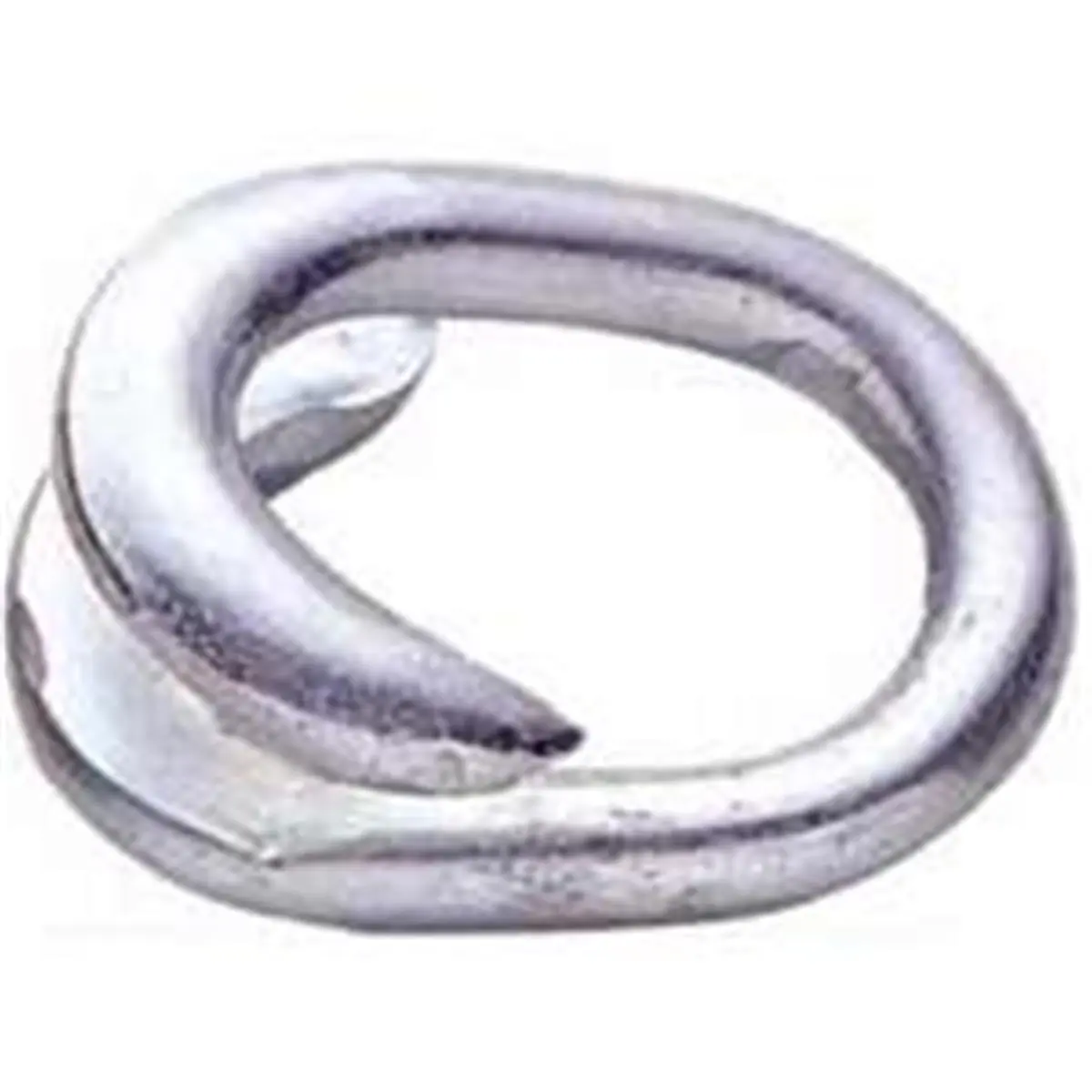 BARON MFG 660-1-2 Lap Link, Zinc Plated Steel Chain Connector for Sailing Gear, 1/2 x 2-1/2 Inch, Chain Connectors, Zinc Steel, Standard Size, Ring, 2.5 In