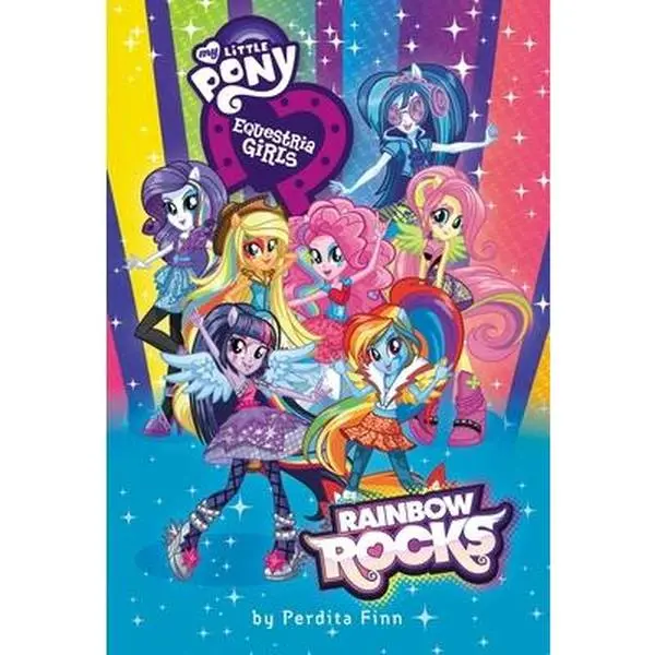 USED Book - My Little Pony: Equestria Girls: Rainbow Rocks by Finn, Perdita (Hardcover) - english