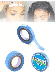 Human Hair Lace Wig Tape Water proof Strong Adhesive Double Sided 0.8cm*3Yards Wigs Tape for Lace Wig Tape in Hair Extension Toupee Hairpieces Hair Extensions Tape