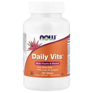 NOW Foods Daily Vits™, Multi Vitamin & Mineral, 250 Tablets
