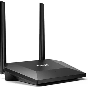Easy Setup Wireless Wi-Fi Router Smart Home Internet Router-2 x High Power Antennas, 4 x Fast Ethernet Ports, Supports Wireless Repeater, WISP Mode (T1 Pro)