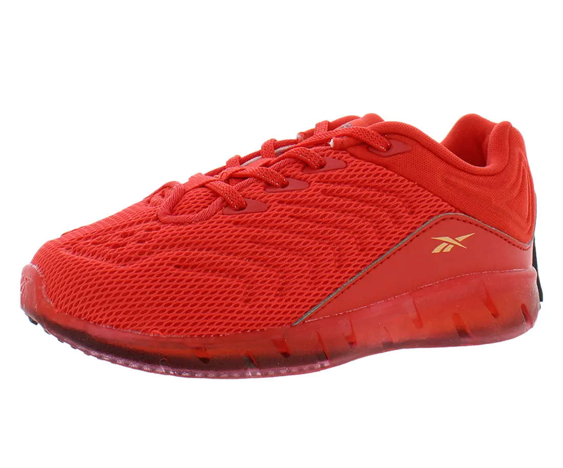 Reebok Zig Kinetica Infant & Toddler Boy's Athletic Sneaker with Laces, Flexible Rubber Sole for Casual Wear and Playtime, Playtime Wear