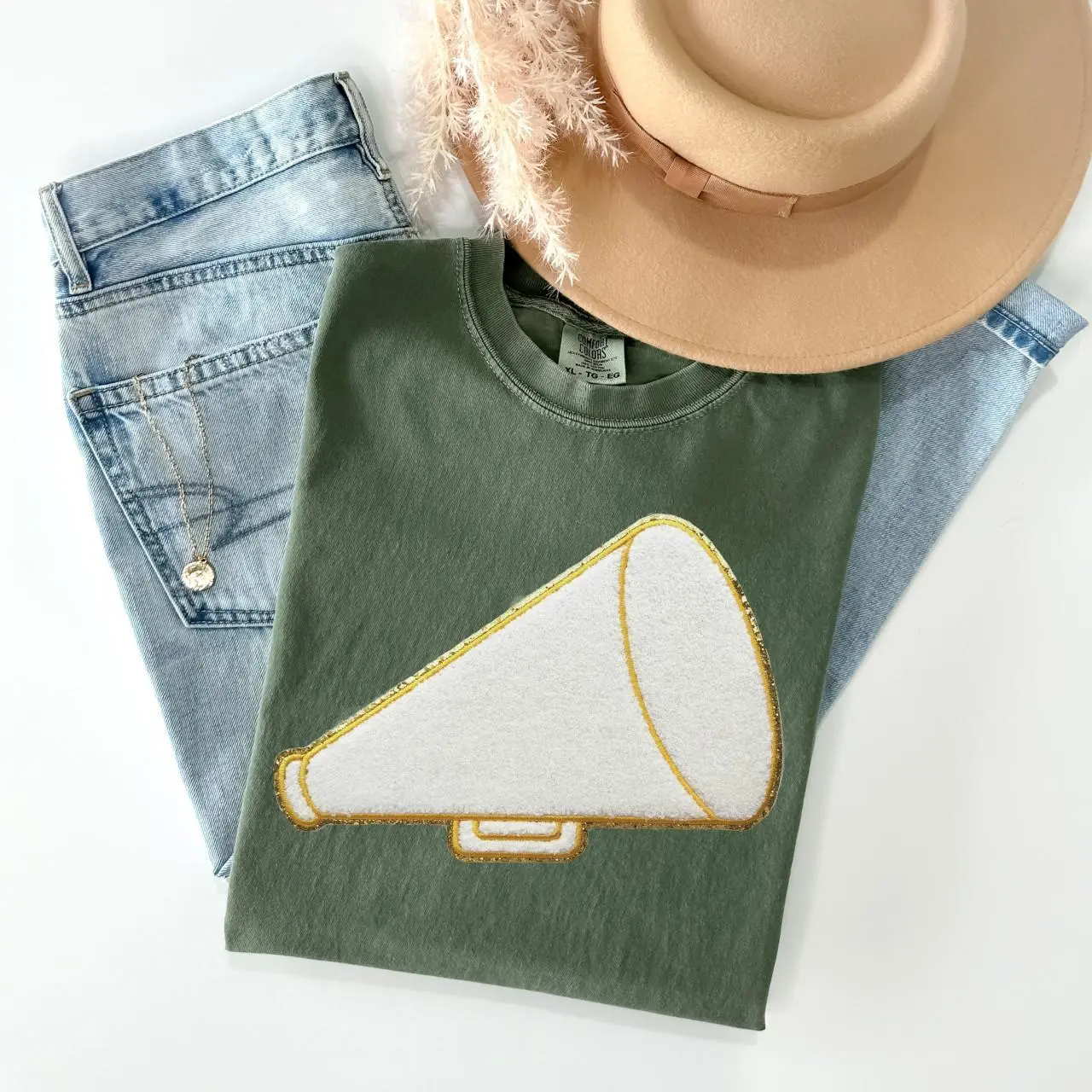 Megaphone Chenille Patch Megaphone Chenille Patch