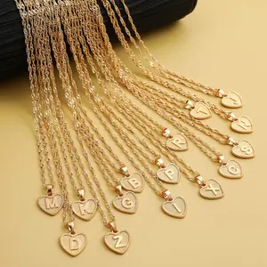 Alphabet necklace, beautiful jewelry, fashionable to wear, the first choice for gifts