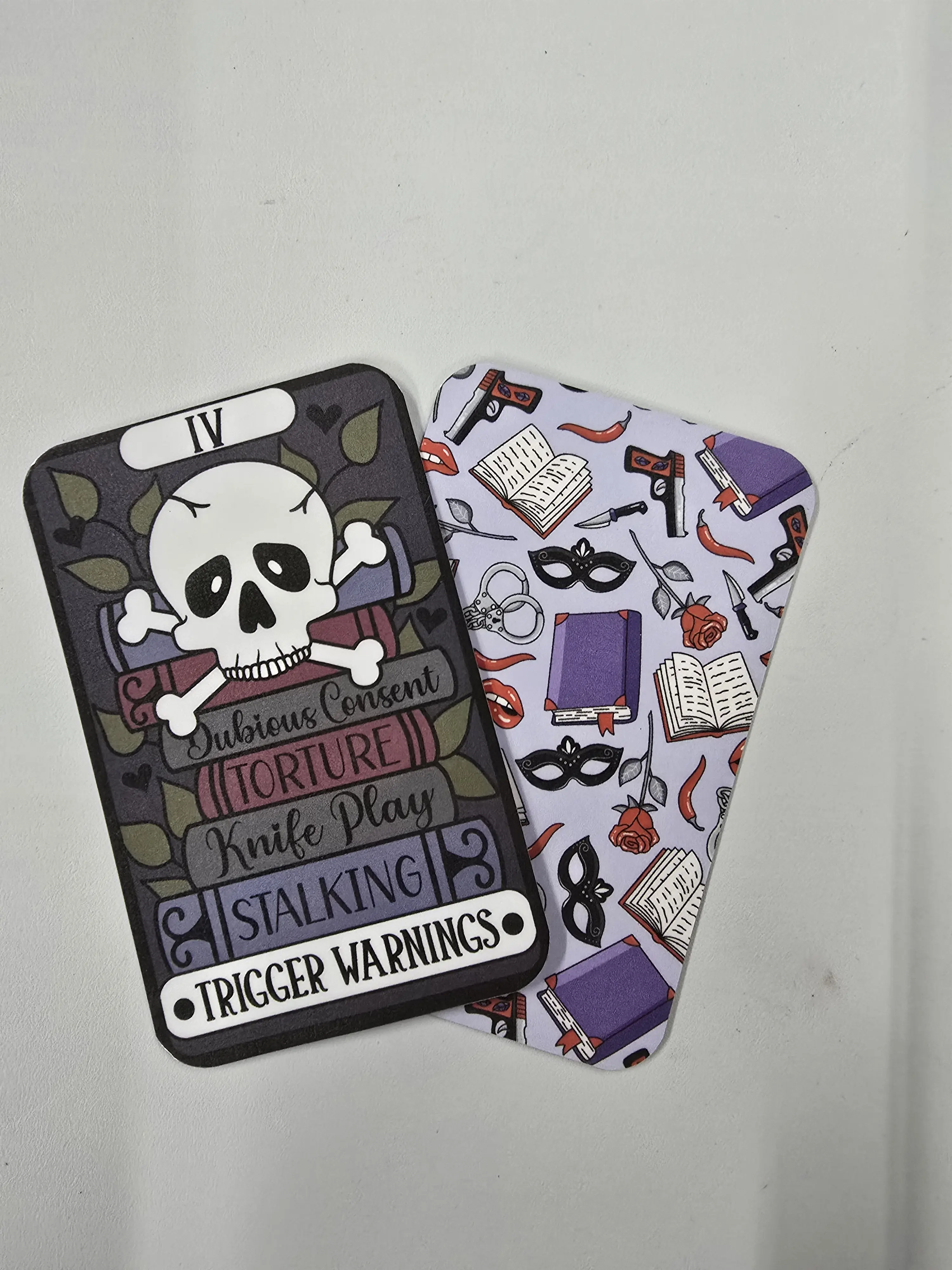 Trigger Warnings Bookmark Trigger Warnings Bookmark