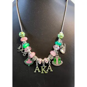 Alpha Kappa Alpha Cherish Charm Necklace