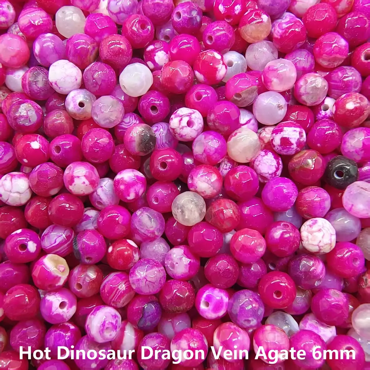 New【6mm Size】Crystal Bead; 1 order = 8 spoons